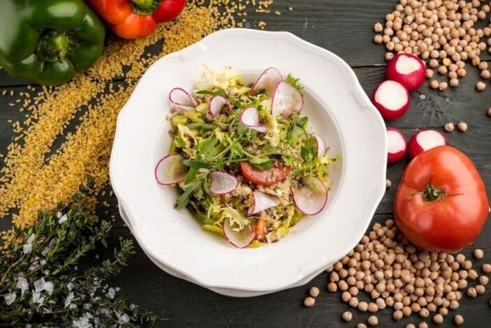 Healthy salad